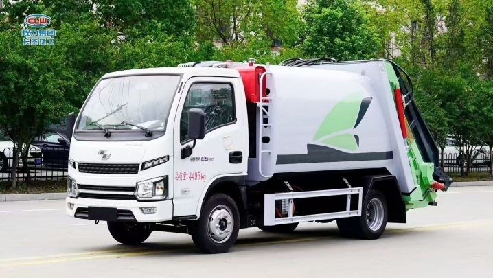 上汽新能源纯电动5方压缩垃圾车的主要技术参数与厂家报价
