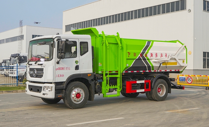 东风D9挂桶垃圾车技术参数与厂家报价