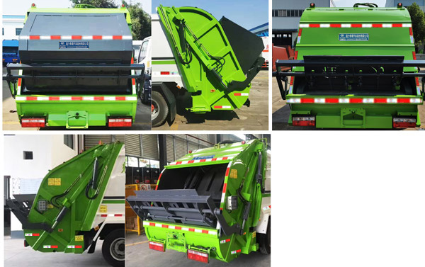 程力威牌CLW5080ZYSH6型压缩式垃圾车-照片2